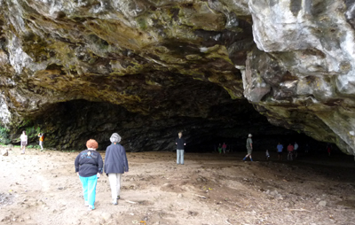 Lava Tube on Kauai.  Photo by Gina Nichol.  