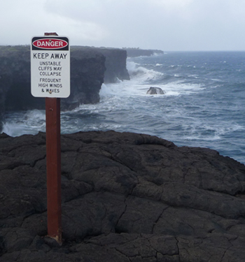 Coast at HVNP.  Photo by Gina Nichol.