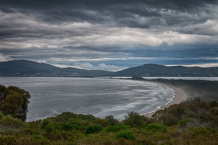 The Neck on Bruny Island by Brad Moriarty